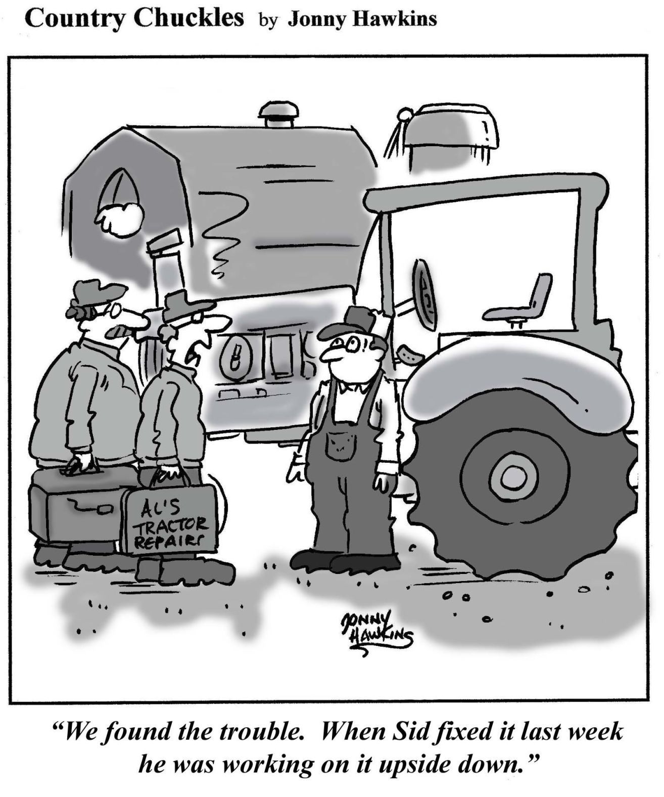 Country Chuckles by Jonny Hawkins
